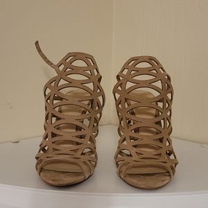 Caged sandals